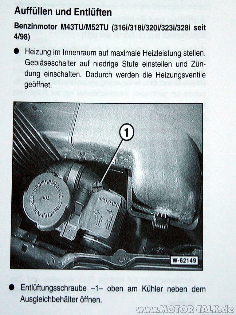 K And K Auto >> K-kuehler-auffuellen-e46 : 316i M43TU Kühlkreislauf ... K And K Auto >> K-kuehler-auffuellen-e46 : 316i M43TU Kühlkreislauf ...
