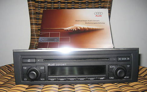 Audi Concert II Audi Concert III MP3 DoppelDin Biete Audi