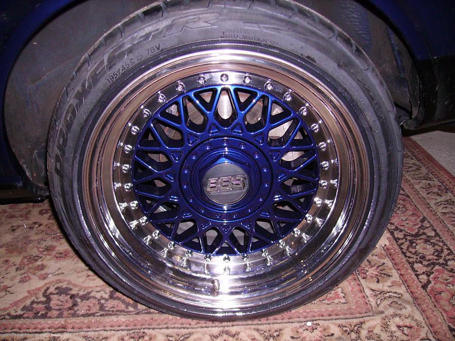 BBS RM umgesch sselt von 65x15 ET 33 auf 2x 8x15 und 2x 85x15