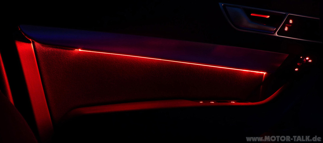 DS kompatibles Auto Innere Türgriffschale beleuchtung Atmosphäre Licht 