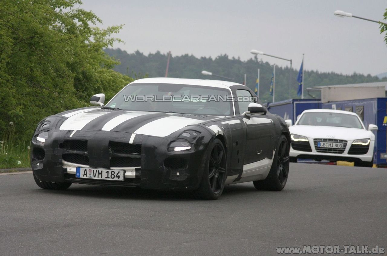 Mercedes sl erlkoenig #3