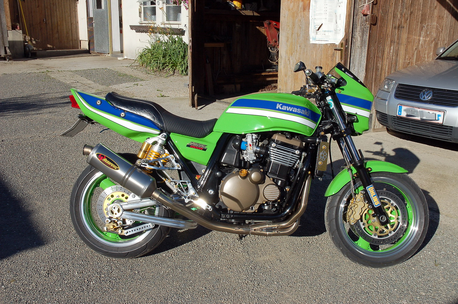 Meines Kumpels Kawasaki ZRX 1200 R 2007 Woerni8642