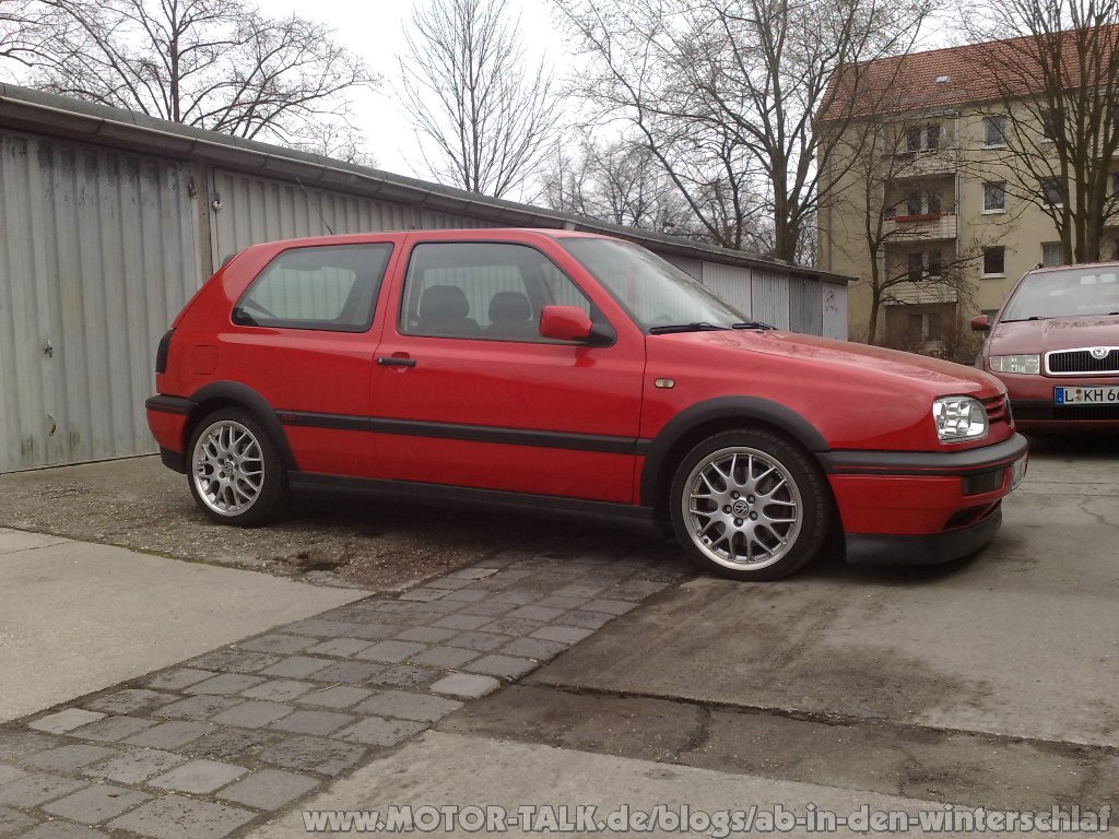 Vw Golf Gti Jahre Edition Jubi Ab In Den Winterschlaf