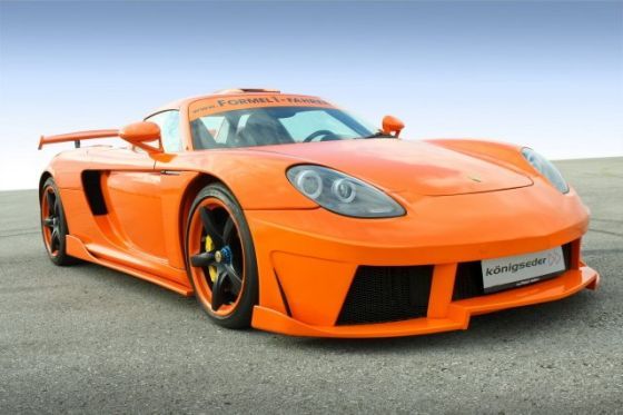 Die Firma K nigseder Tuning hat sich ber den Porsche Carrera GT hergemacht