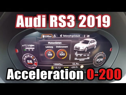 19 Ford Focus St 0 250 Km H Acceleration Video