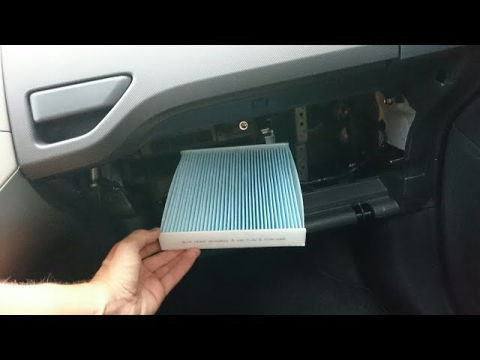 2016 Ford fiesta cabin filter replacement