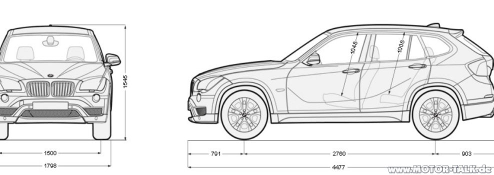 Чертеж bmw x7 - 87 фото