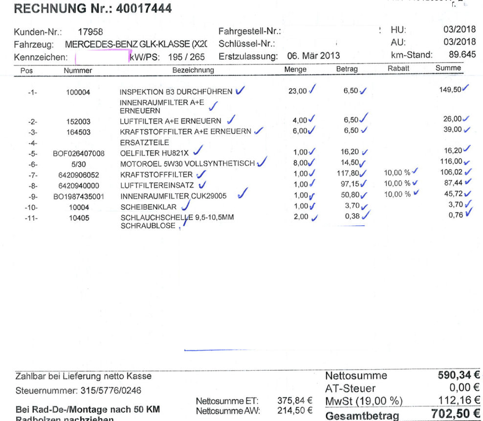 Service-b3-geschwaerzt : Wartung Service B : Mercedes GLK : #208704789