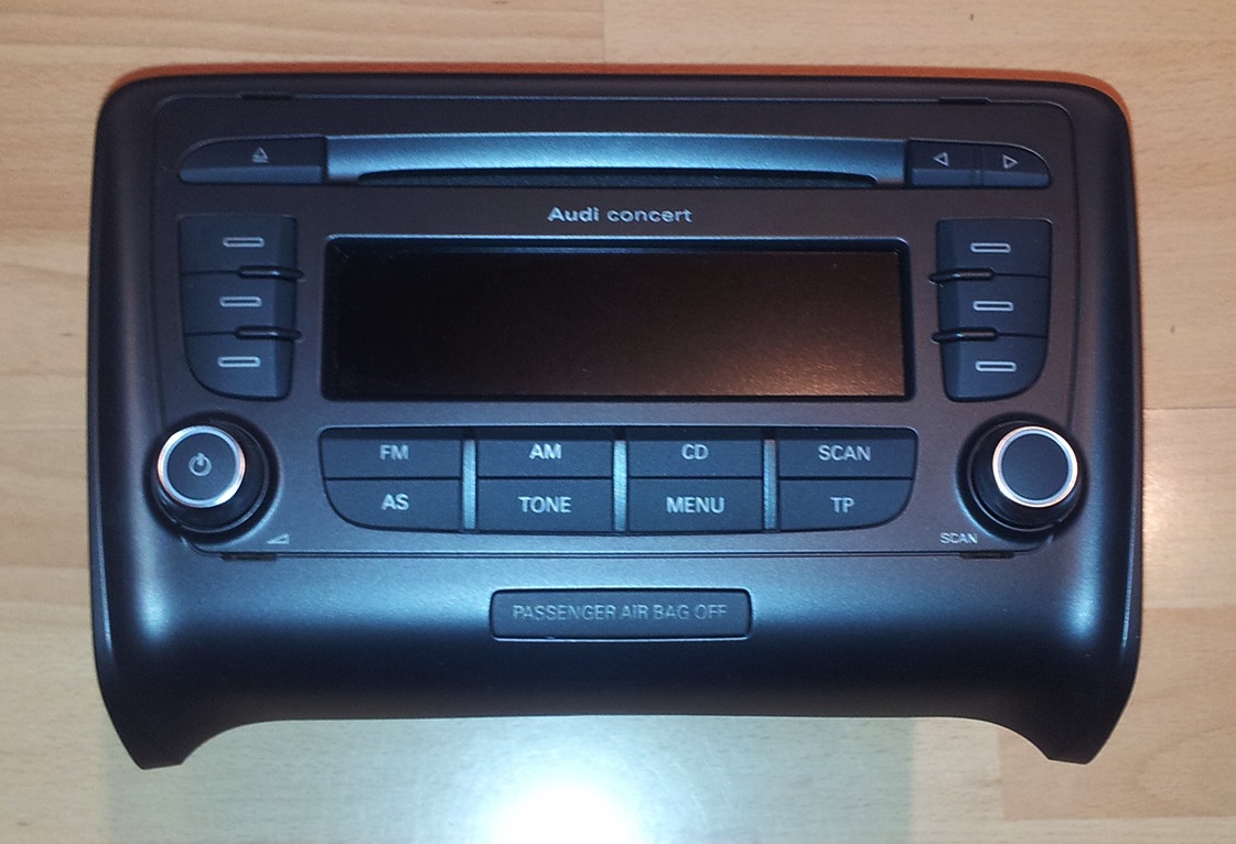 Audi TT 8J Concert Radio CD MP3 Original Biete