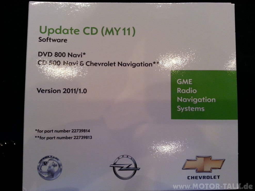 Opel insignia dvd 800 software update