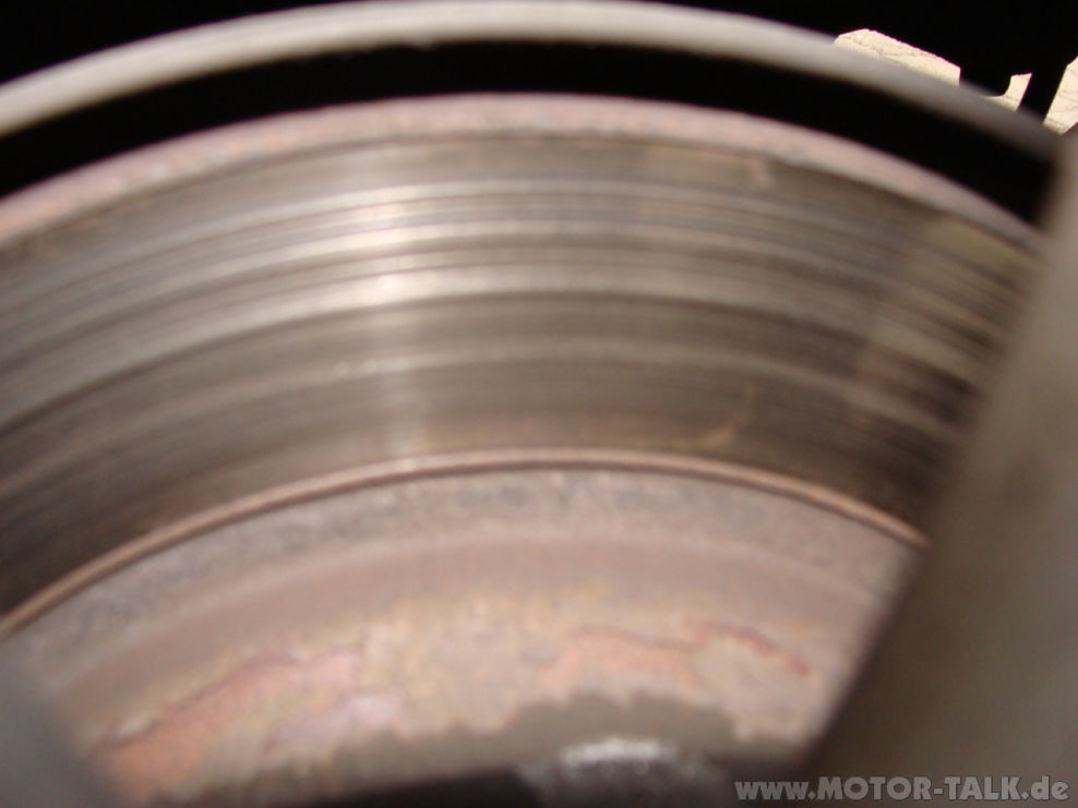 Riefen Riefen in der Bremsscheibe "Austausch noch möglich? Opel Insignia A 203429071