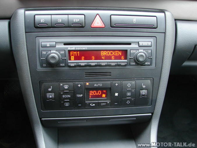 Klima Klimabedienteil ausbauen?! Audi A4 B5 203926735