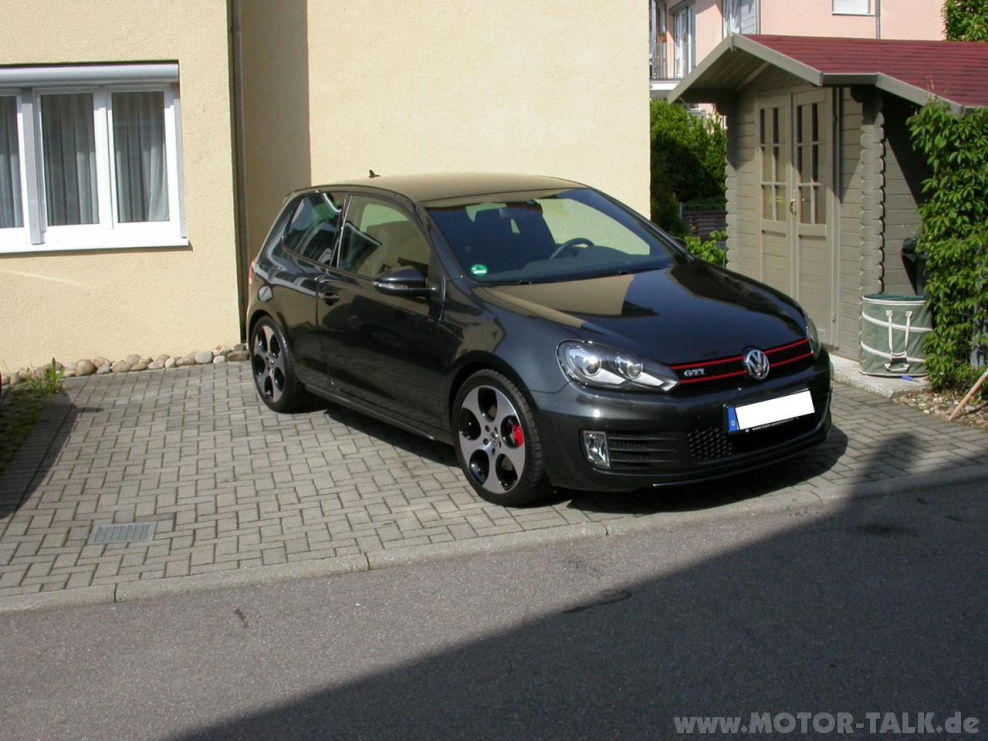 Bild1 : Golf 6 GTI Carbon Grey mit schwarzen Detroit´s (v.Edition30 ...