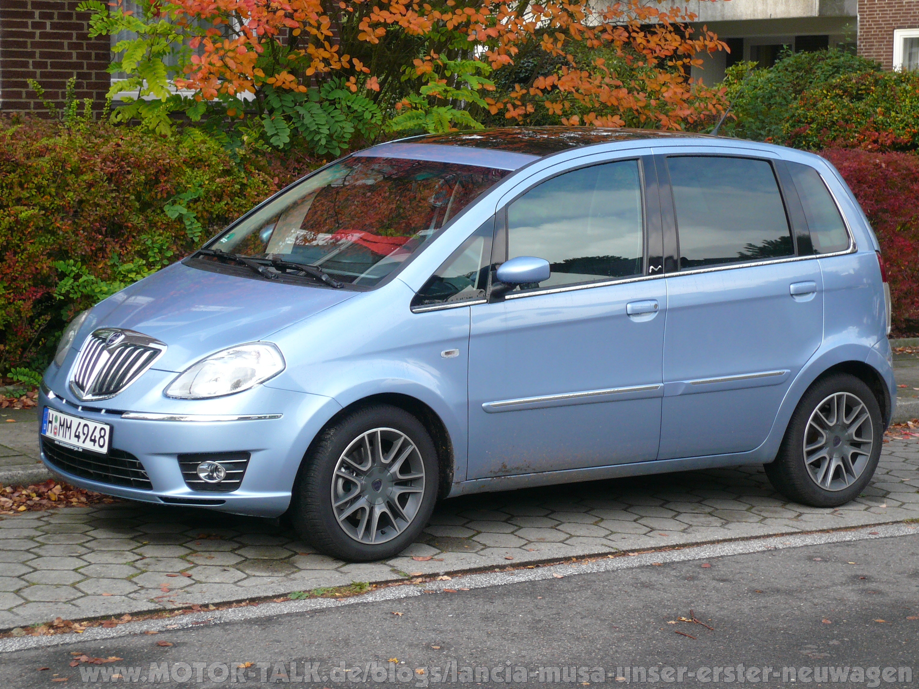 Lancia Musa - unser erster Neuwagen