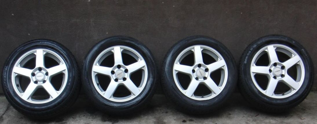 Alufelgen mit 205 55 R16 VW AUDI Lochkreis 5x112, Dezent : Biete Volkswagen