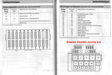 Wo finde ich den motorcode ford ka #9