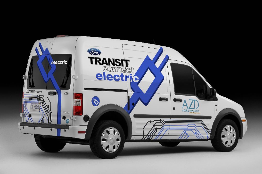 Transit Connect Electric Fords erstes europäisches ElektroAuto
