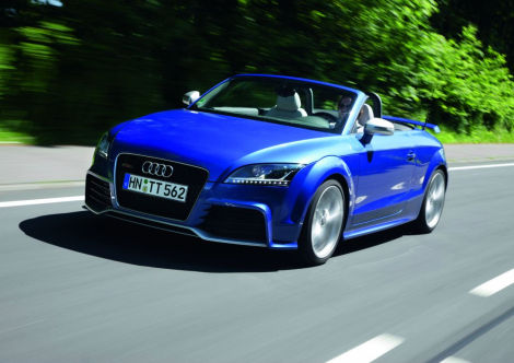 Audi TT RS jetzt mit Siebengang-Getriebe S tronic lieferbar