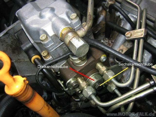 Bild-Schraube : Dieselpumpe VP37 Zentralschraube undicht ...