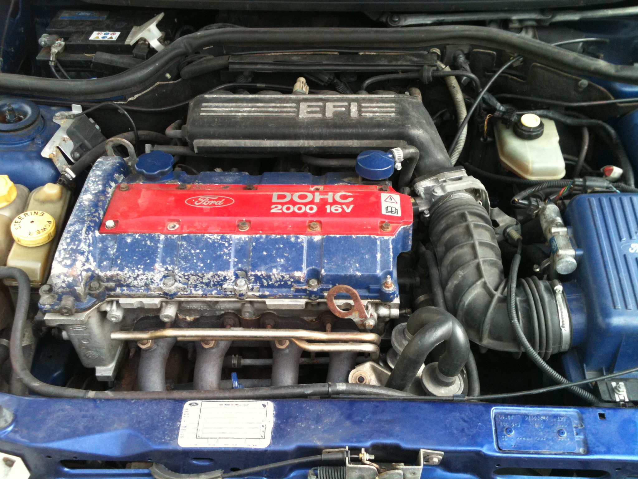 Ford escort mk6 rs2000 engine #10