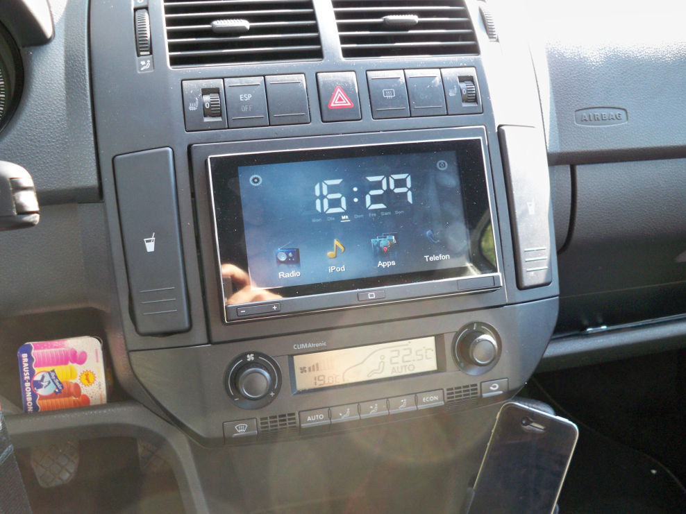 Pioneer Appradio VW Polo IV (9N & 9N2 & 9N3) 1.4 TDI