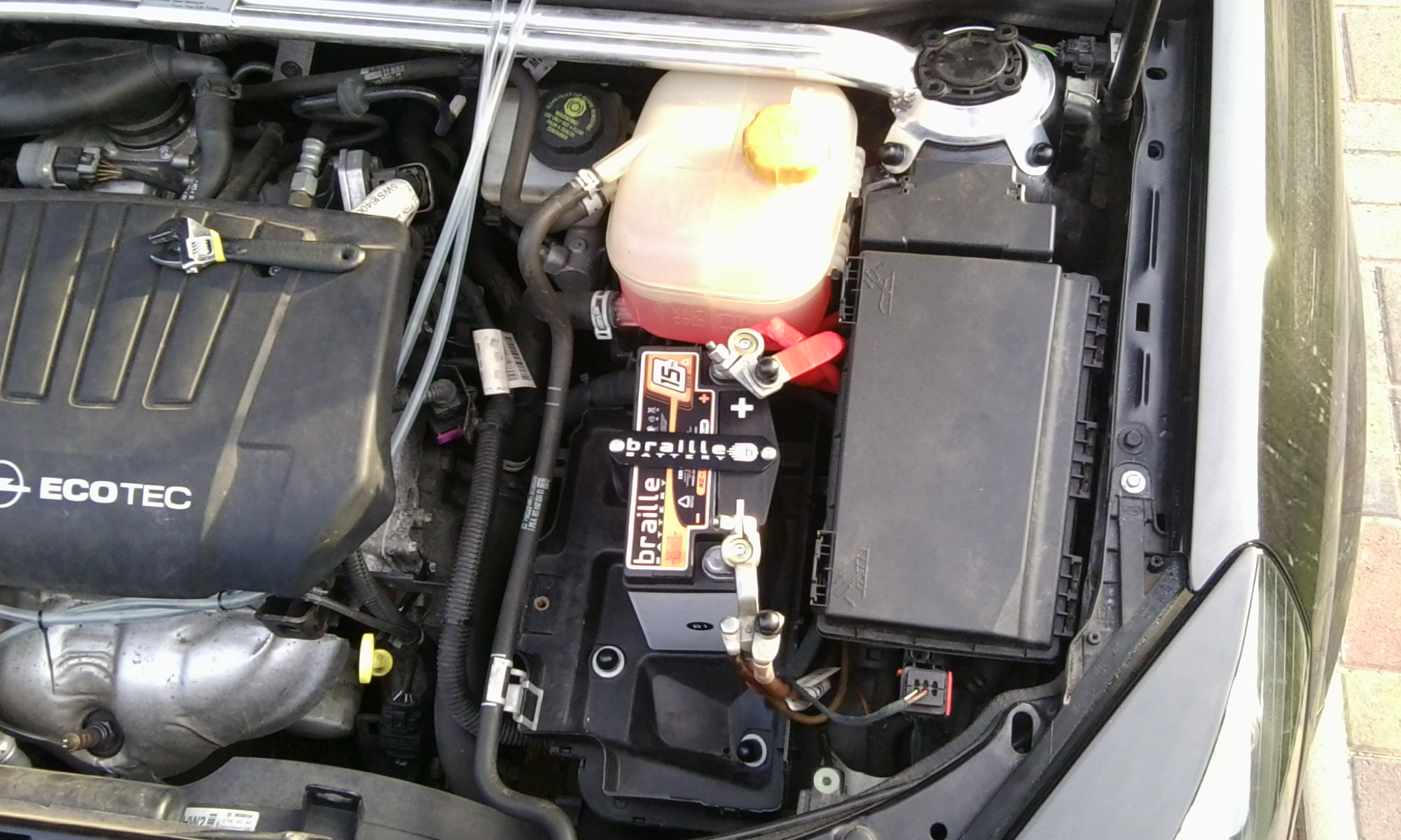Neue Batterie eingebaut Opel Astra H AH von Kosmos85 Fahrzeuge 204083367