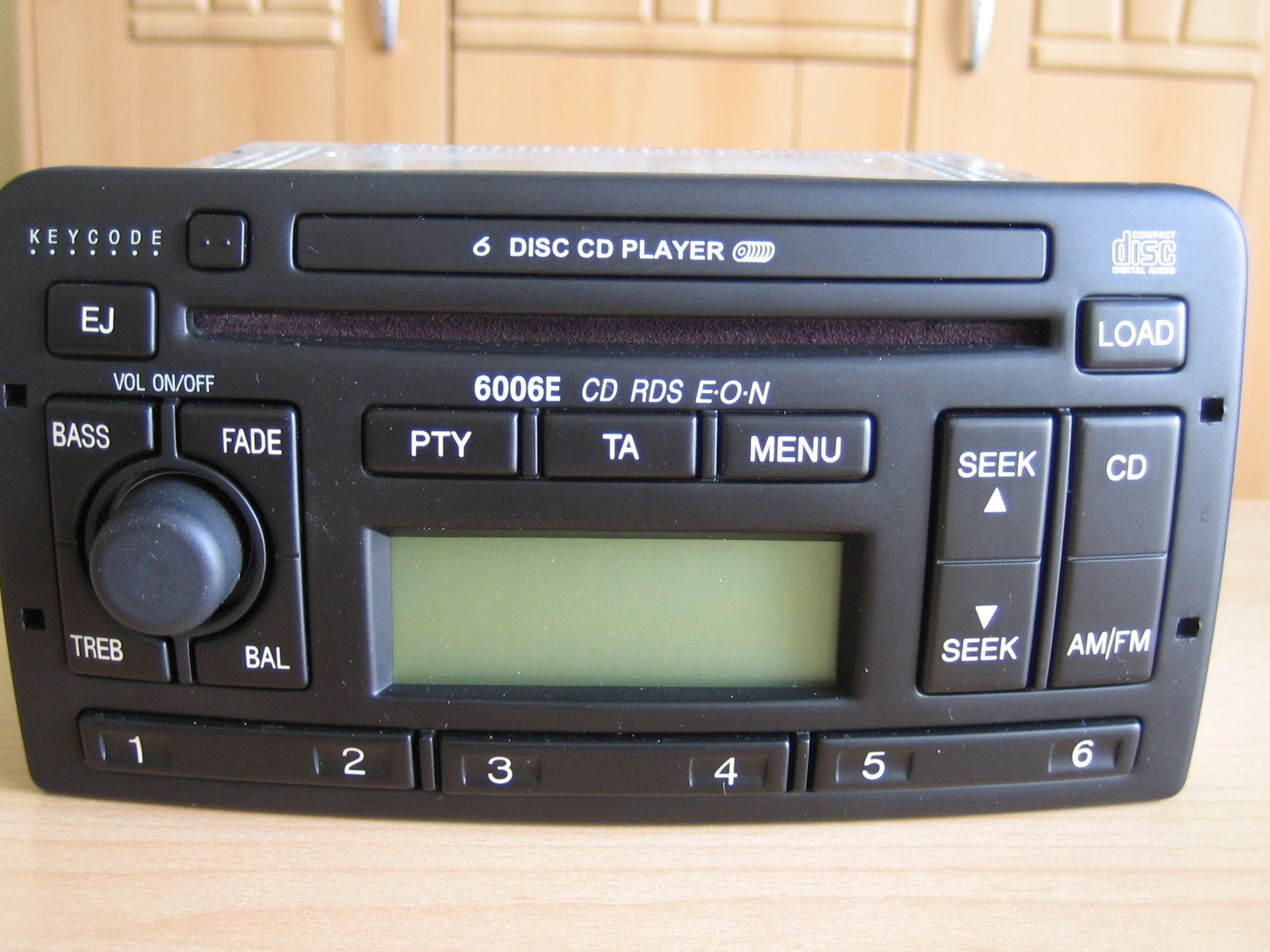 Ford cd radio 6006