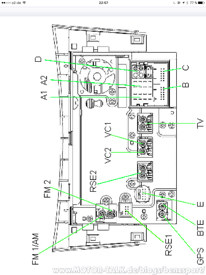 NTG 4 212 : Rückfahrkamera im W212/W204/W207 ...