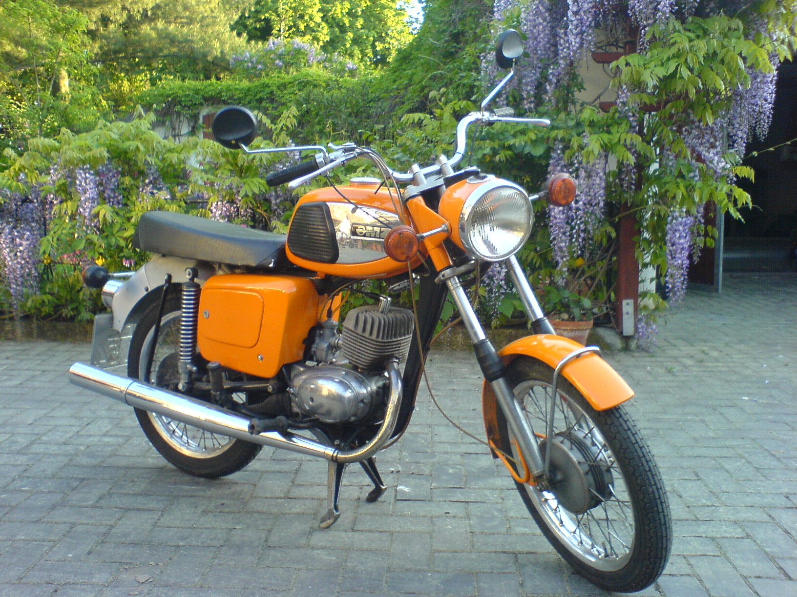 Мотоцикл MZ ts250