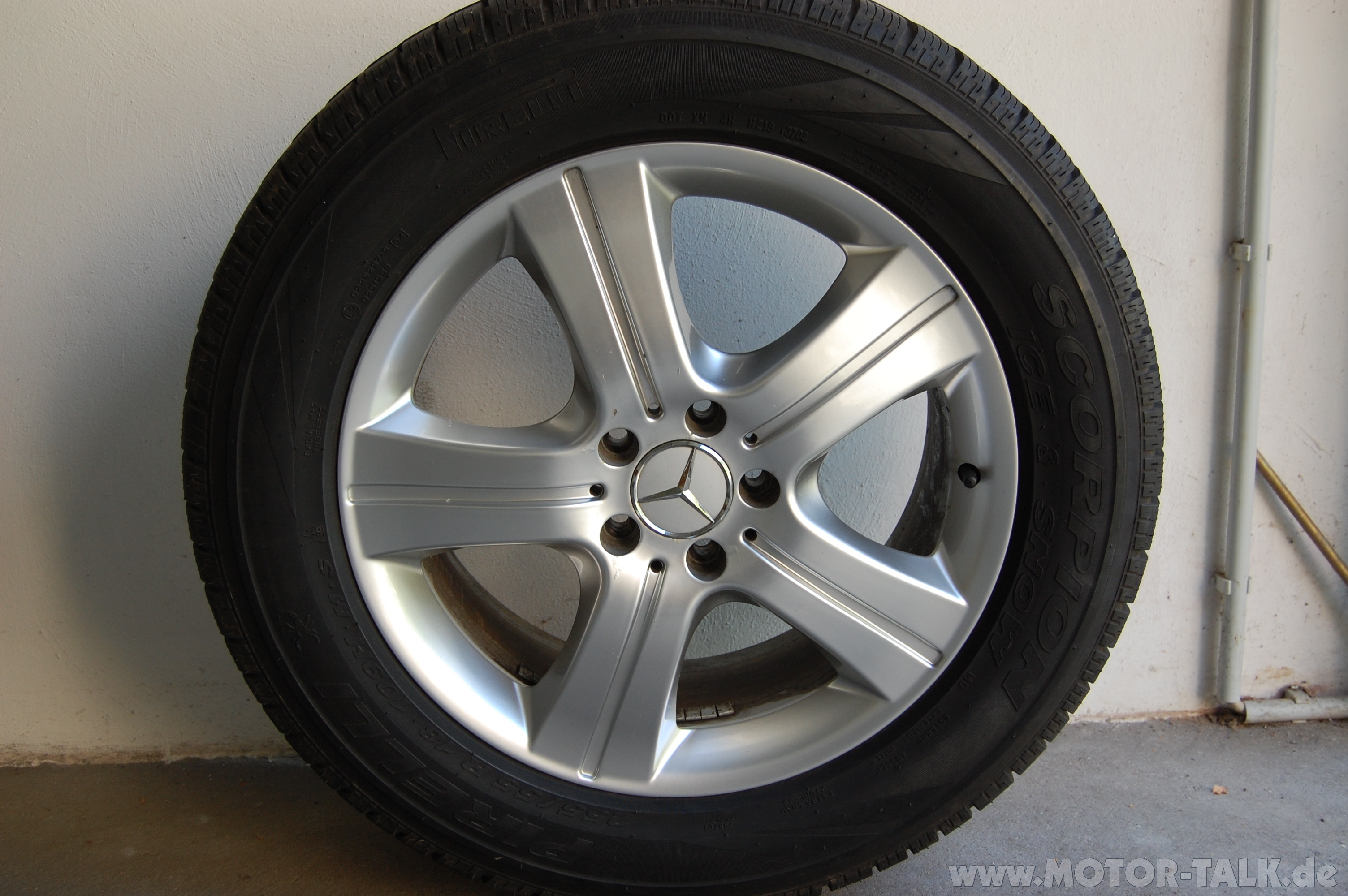 Winterräder - 255/55 R18 - original Mercedes M-Klasse W164 ML ...