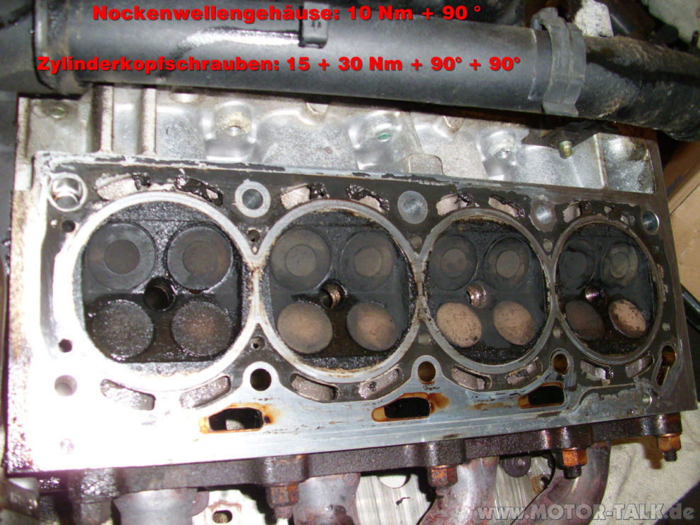 16zylinderkopfgolf41475ps 1.4 16v läuft auf 3 Zylindern(3ter Zylinder betroffen), ab