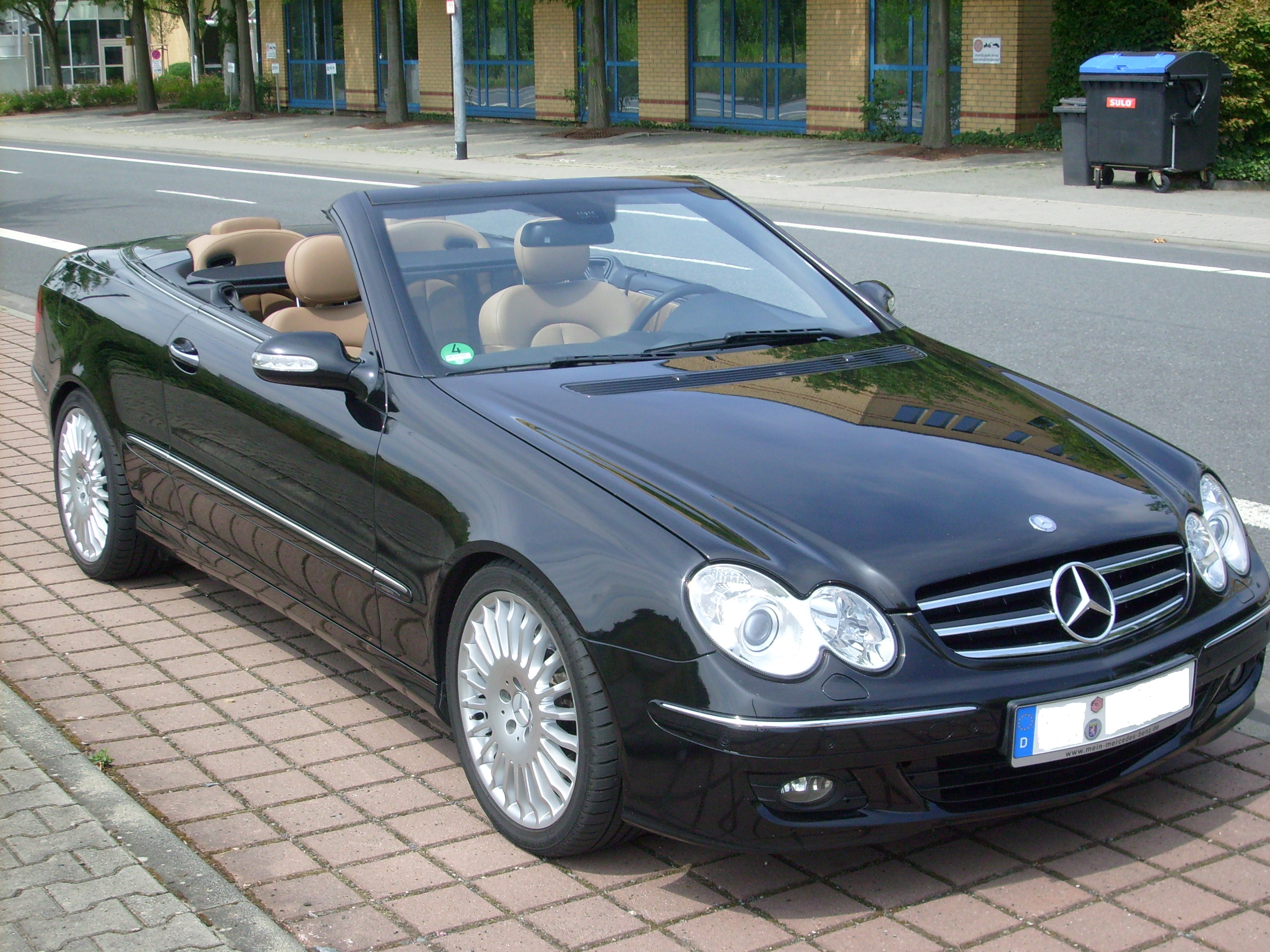 Mercedes CLK 350 Cabrio Avantgarde / Sportpaket / 2. Hand / Scheckheft ...