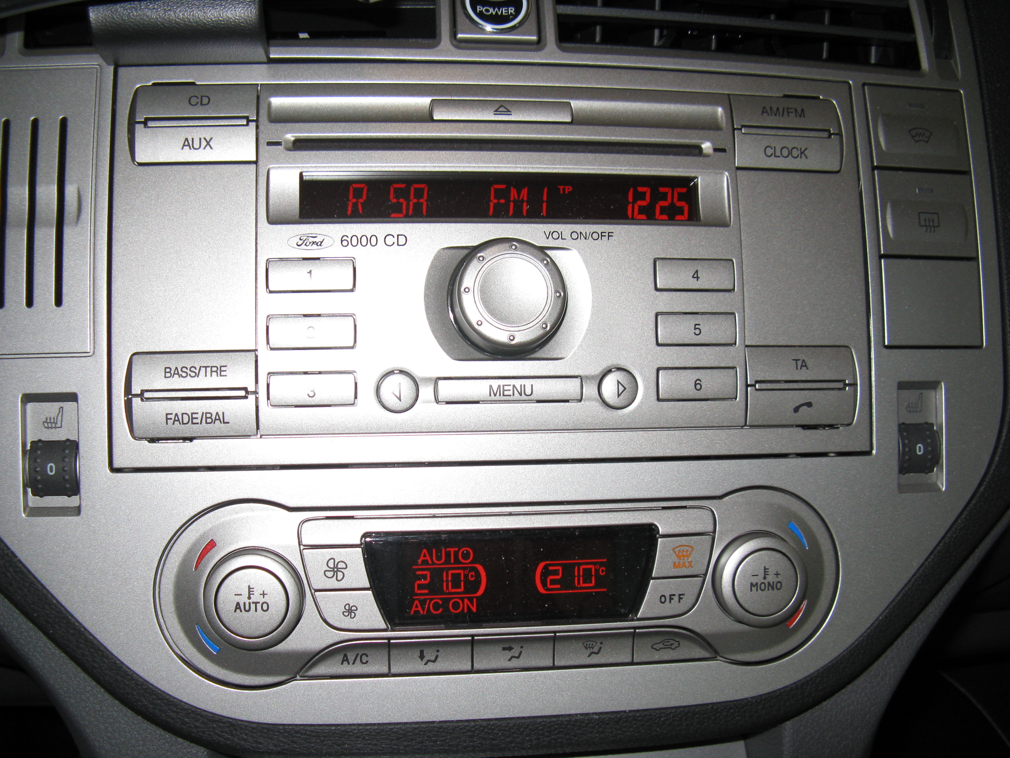 Ford audio system keycode #2