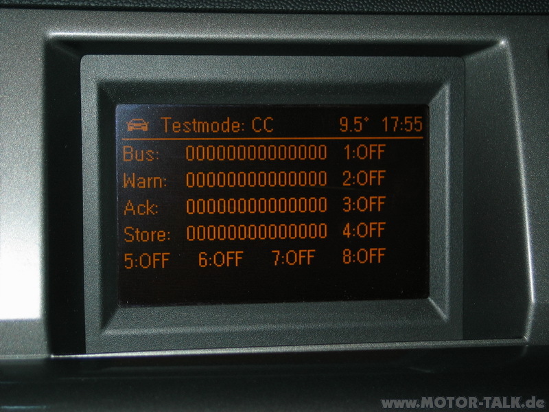 Testmode bc opel