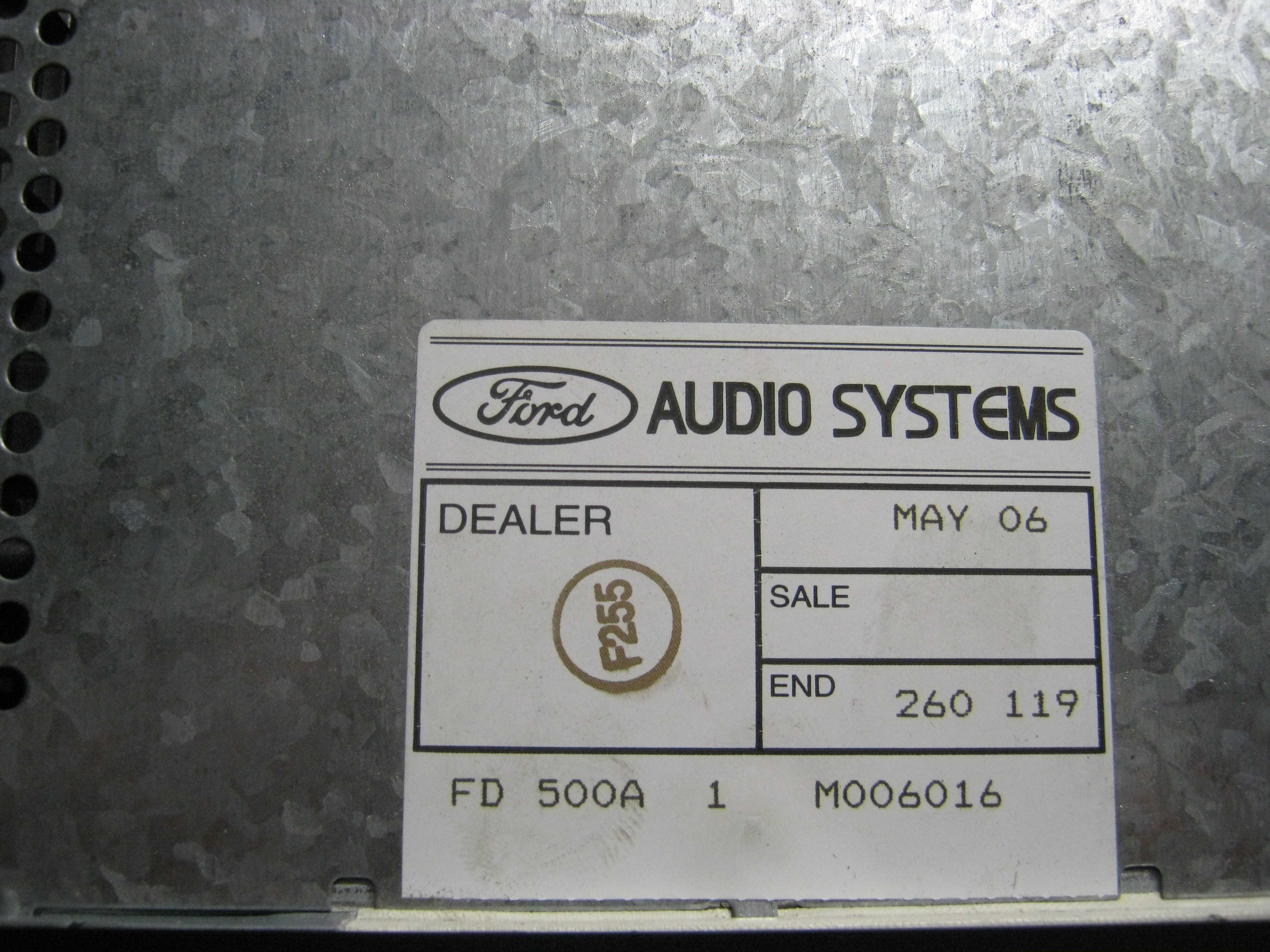 Ford radio-5000-rds #4