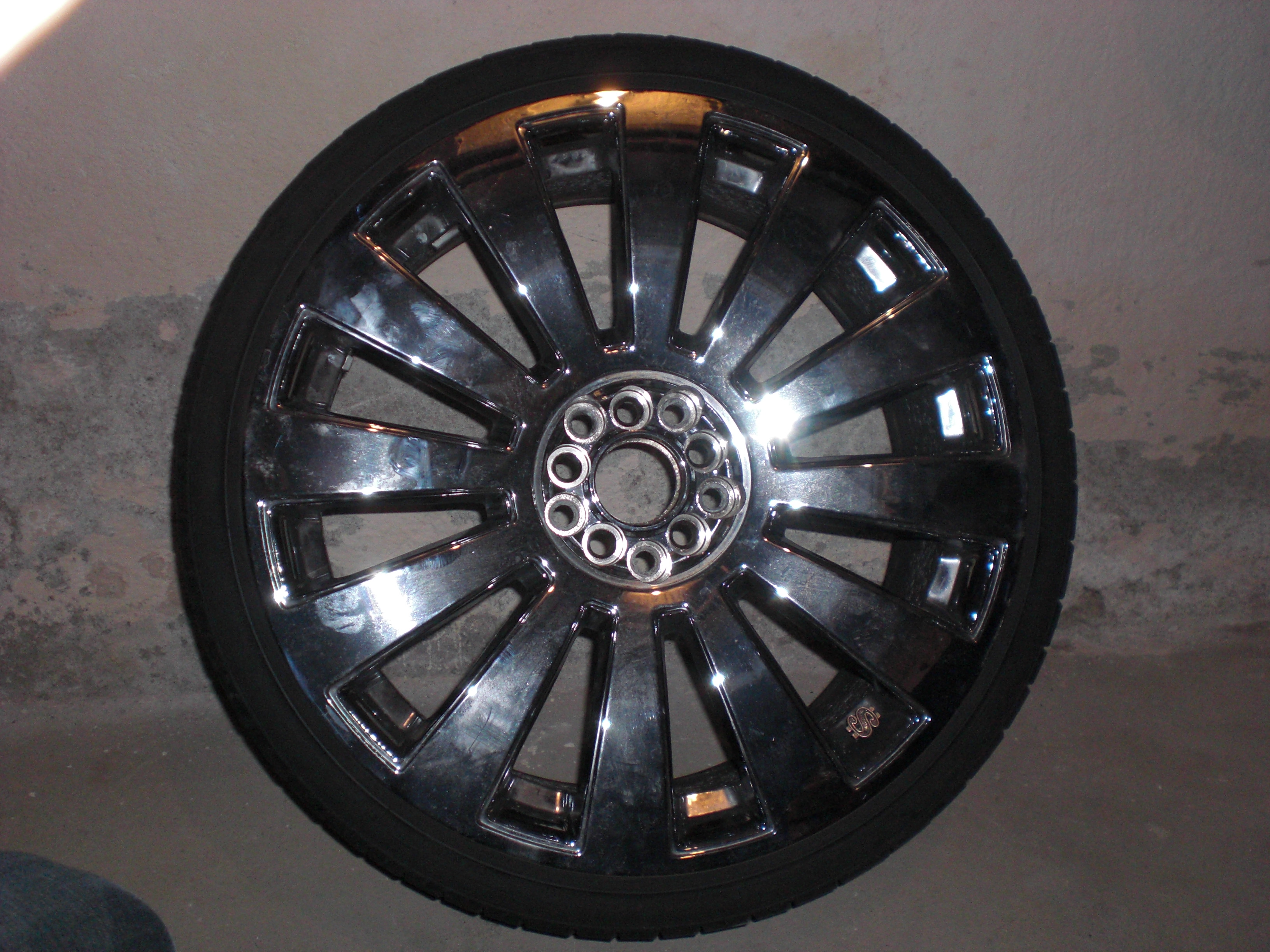 19" MAM Chrome Felgen und Reifen : Biete