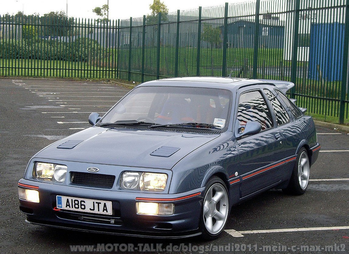 What is the maximum speed of the ford sierra xr4i