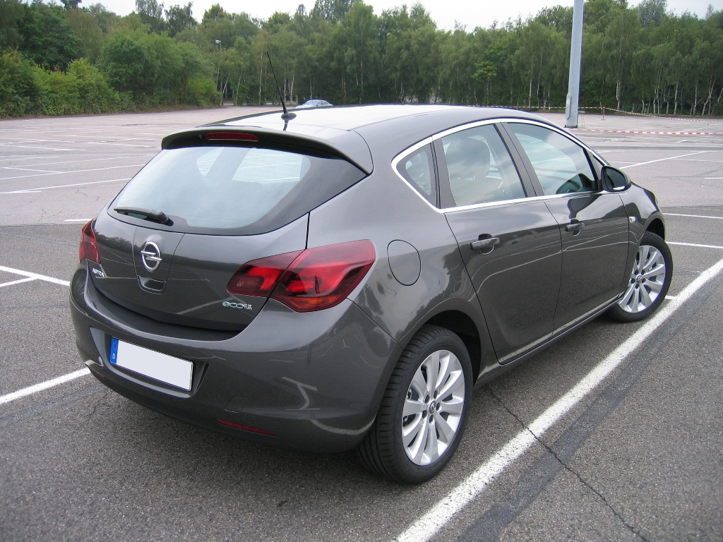 Цвета opel astra j