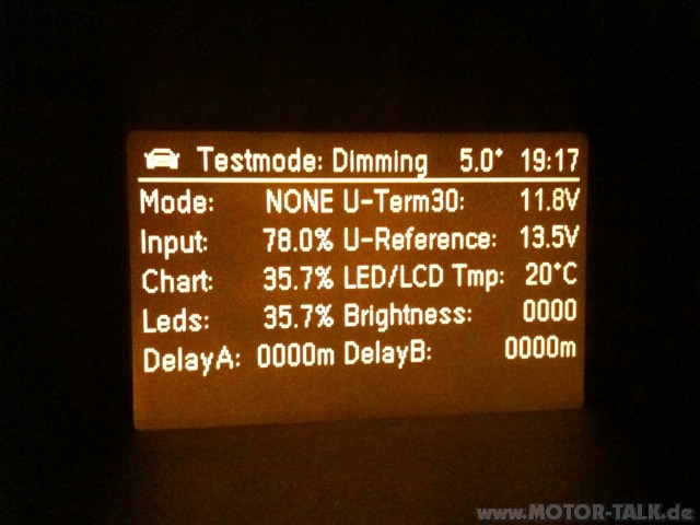 Testmode bc opel