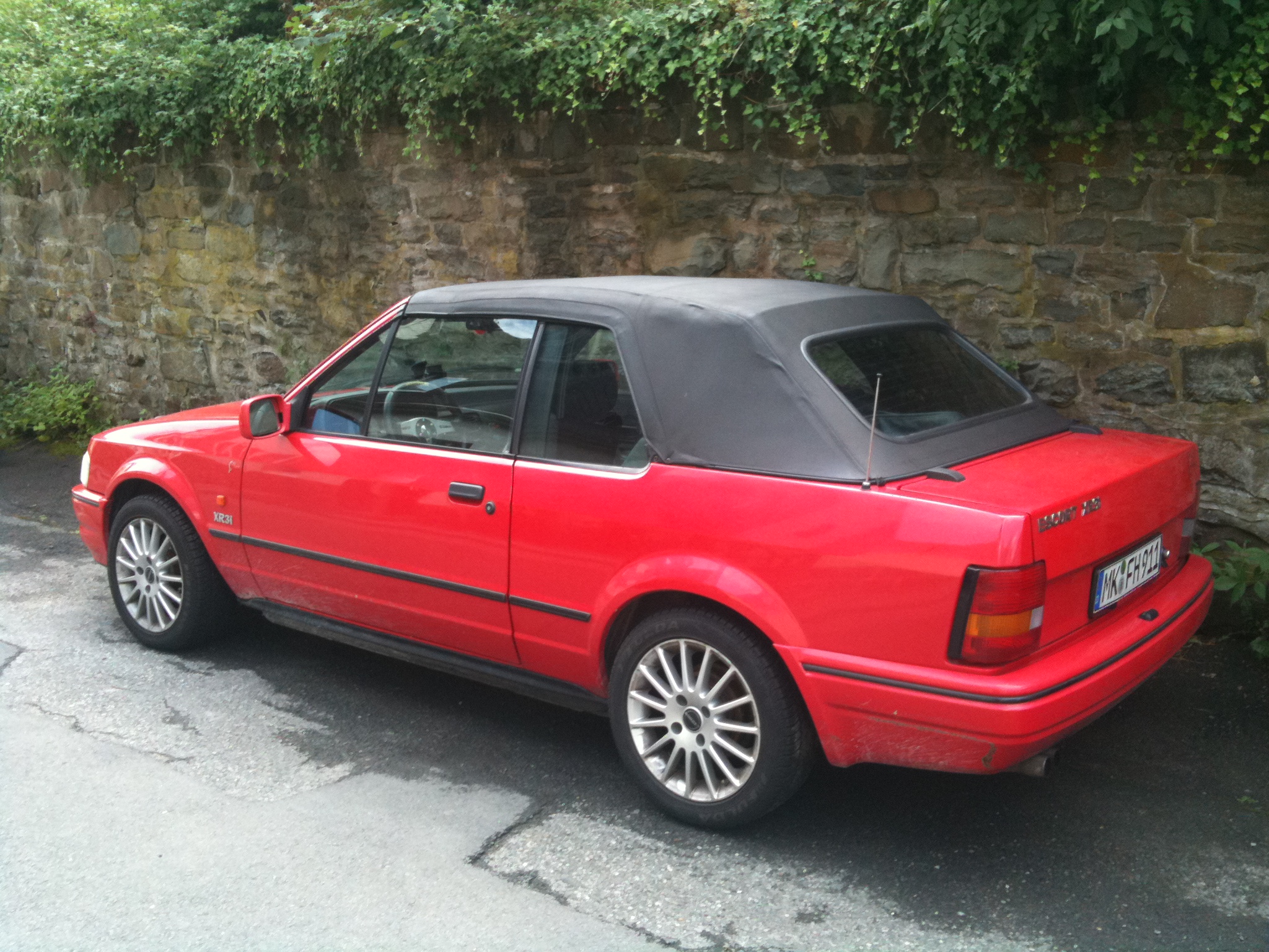 Ford escort cabrio 130 ps #8