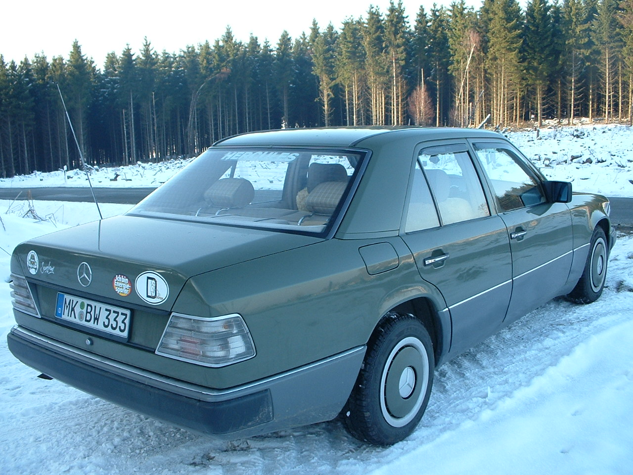 Mercedes w124 diesel partikelfilter #3