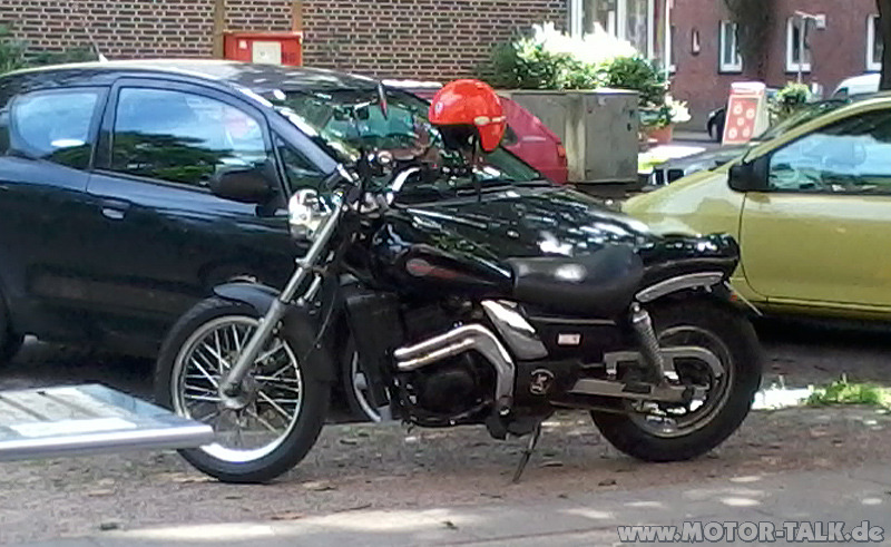 Wovon hier die Rede ist... : Kleines Motorrad als Roller-Ersatz : Biker