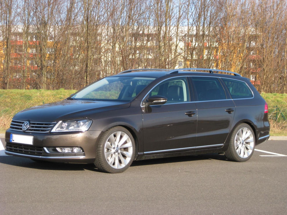 Размер колес passat b7