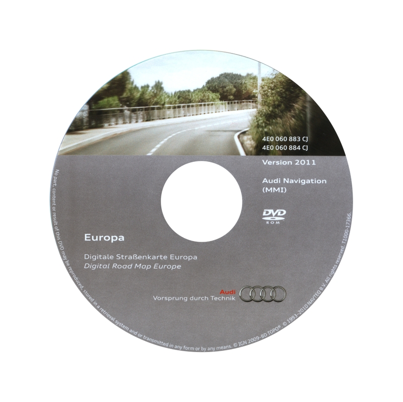 Audi Navigation MMI DVD Europa 2011 (2G) Navi : Biete
