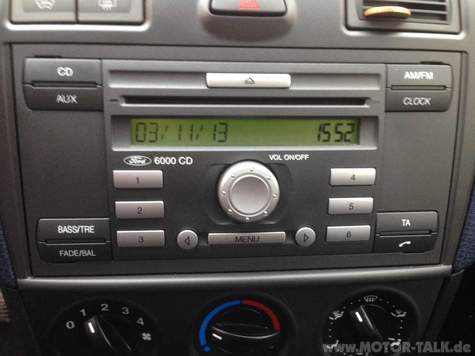 Ford CD 6000 RDS : Biete