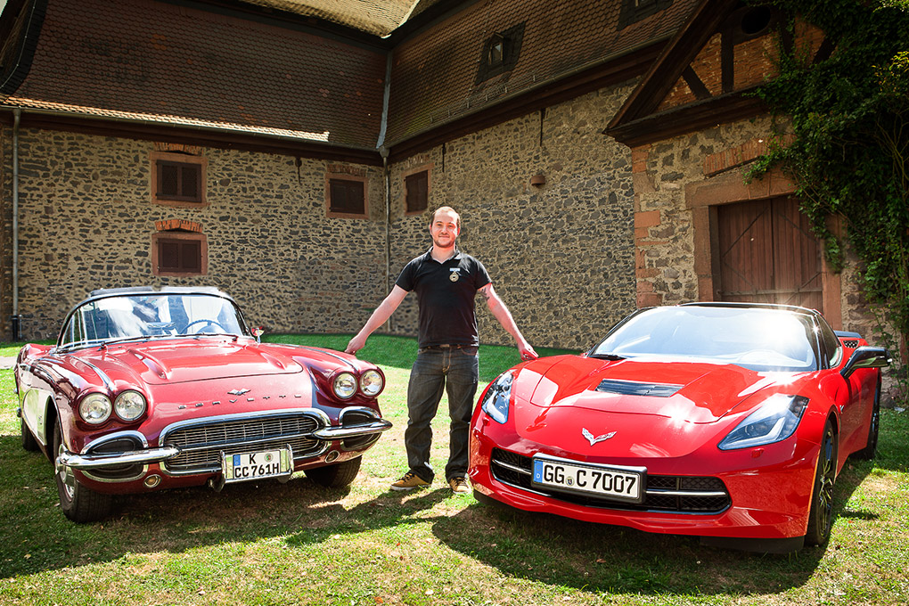 Corvette C1 und C7 Stingray im vergleich | Chevrolet ...