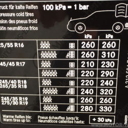Reifendruck 265/35 R18 Start Forum Auto Mercedes E