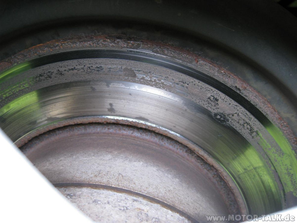 A320tditheendp027x Bremsscheibe hinten Riefen und Rillen Audi A3 8P & 8PA 203441050