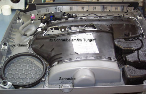 Lautsprecherverkabelung : VW Caddy