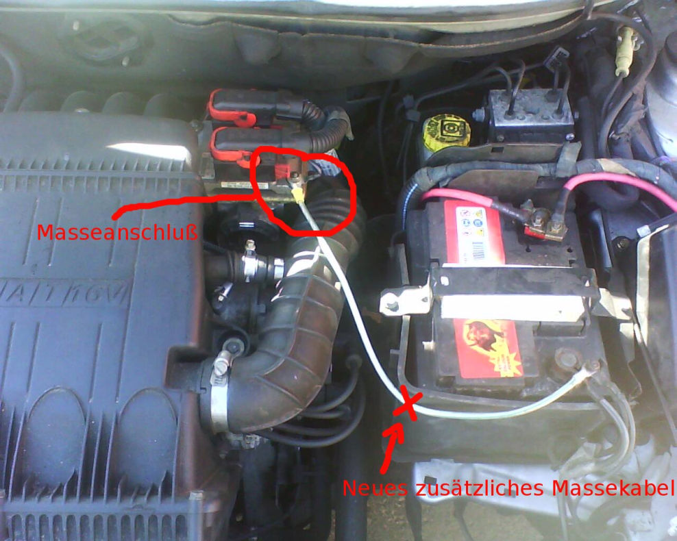 Punto 188 steuergeraetmasse mod : Fiat Instrumententafel